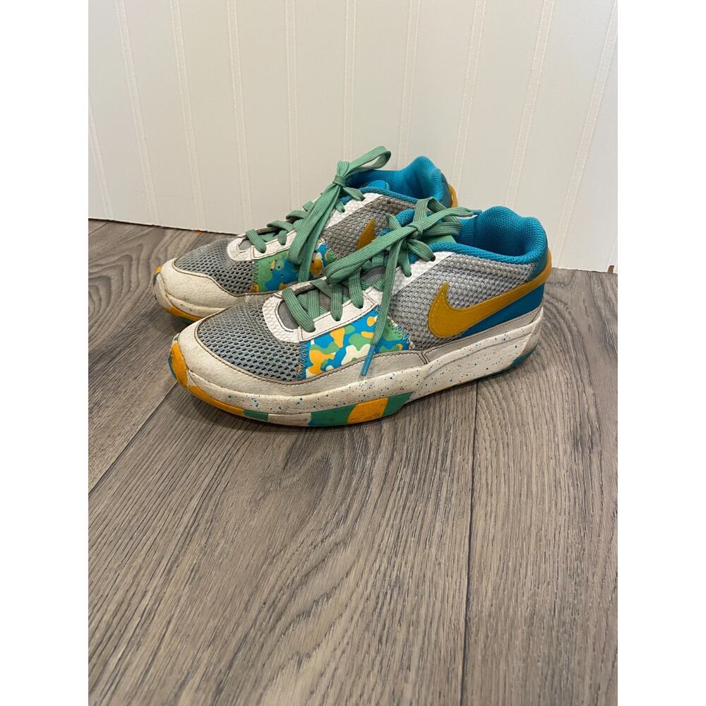 Nike Tennis Shoes Size 5.5Y Ja Morant 1 Day One Limited Edition - Water Battle